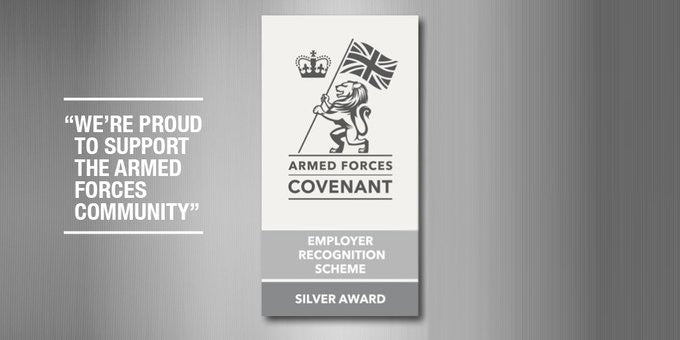 Ammo & Company receives Silver award for the Armed Forces Covenant